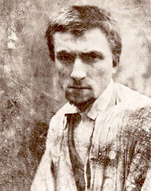 Fotografia di Auguste Rodin a 22 anni