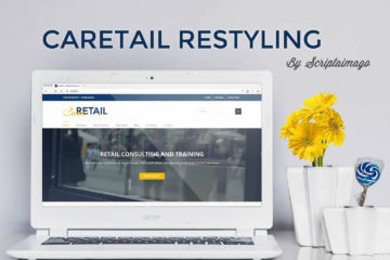 Website design Caretail Restyling